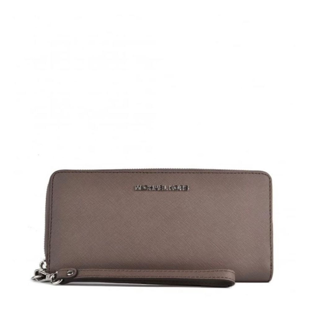 MICHAEL MICHAEL KORS Jet Set Travel Cinder 'Brown' Continental Wallet-NWT